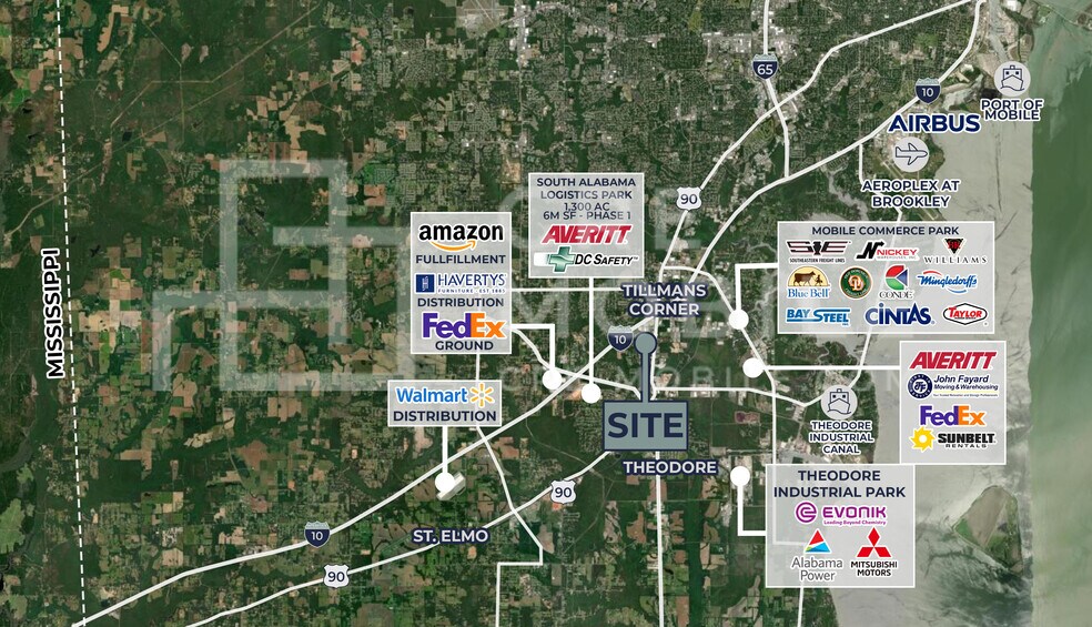 More Photos Of 5580 Middle Rd, Theodore Land For Lease