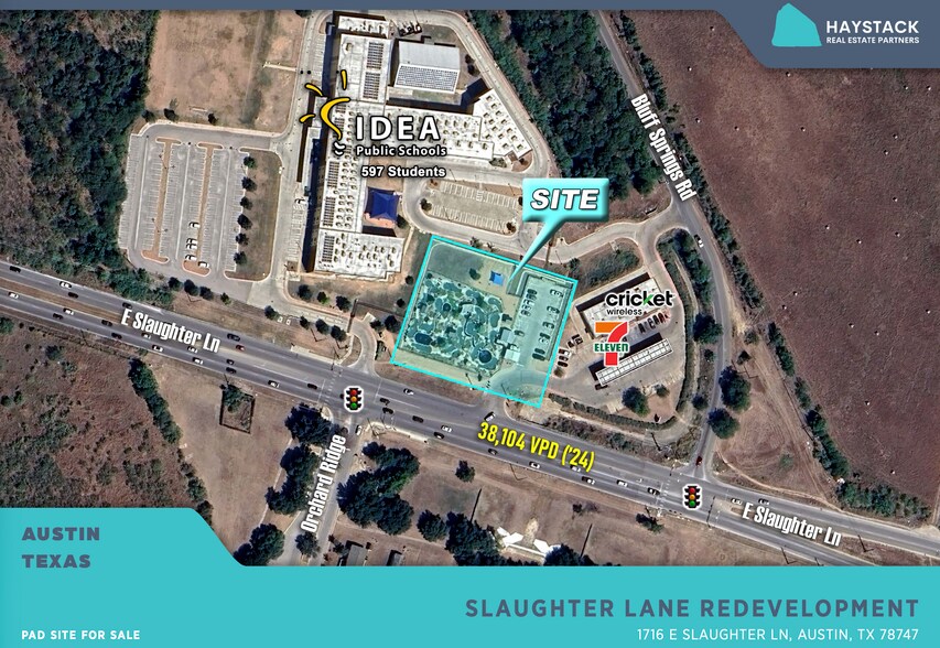 Primary Photo Of 1716 E Slaughter Ln, Austin Land For Sale