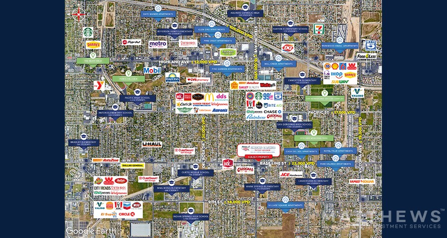 More Photos Of 25716 Base Line St, San Bernardino Freestanding For Lease