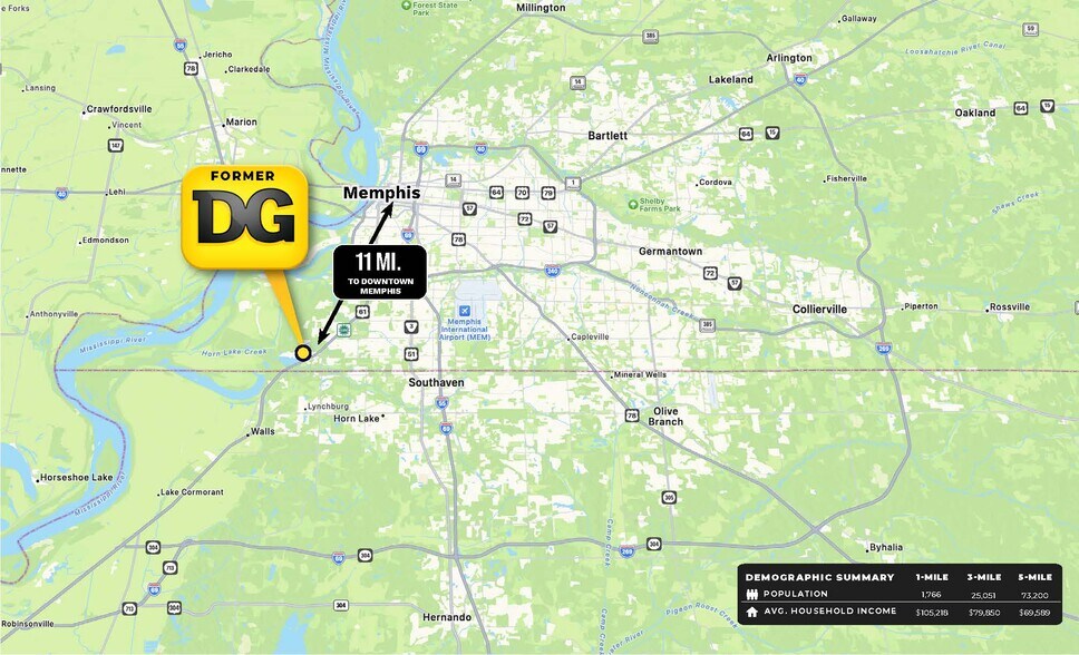 More Photos Of 5226 Highway 61, Memphis Freestanding For Lease