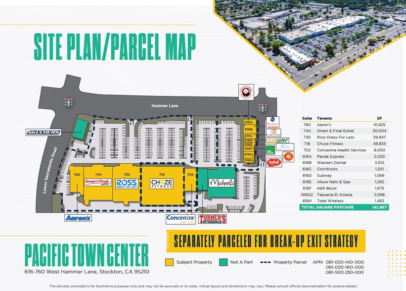 More Photos Of 616-760 W Hammer Ln, Stockton Supermarket For Sale