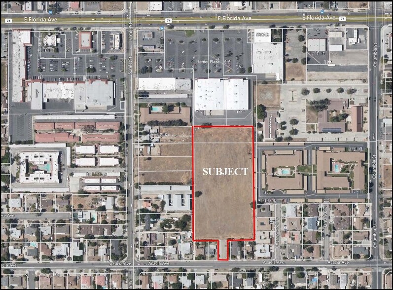 Primary Photo Of 40800 Block Of Acacia Ave, Hemet Land For Sale