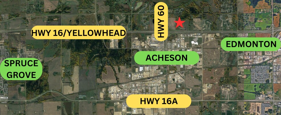 More Photos Of 26222 Hwy 16A, Acheson Land For Sale