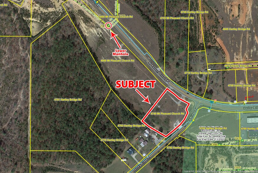 More Photos Of 4740 Mount Pleasant Church Rd, Macon-Bibb Land For Sale