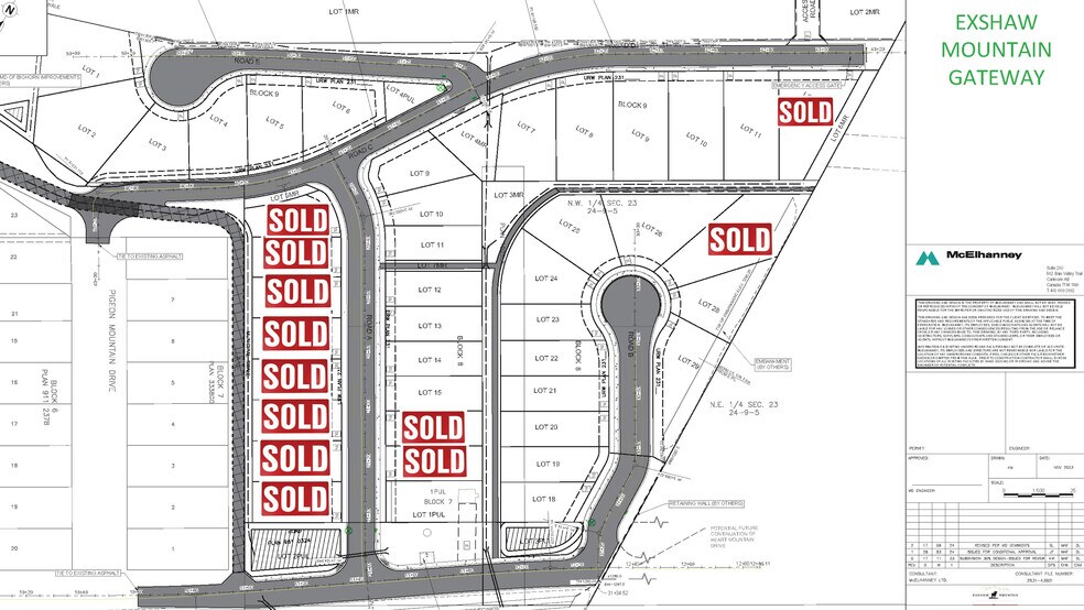 More Photos Of Heart Mountain Dr, Exshaw Land For Sale