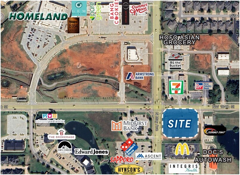 Primary Photo Of NW 164th St @ N May Ave, Edmond Land For Sale
