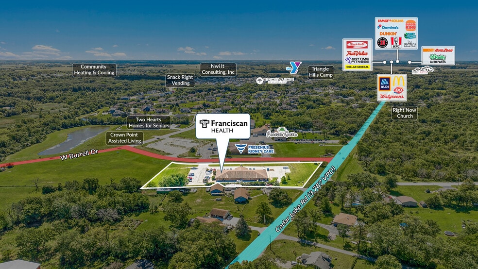 More Photos Of 800 W Burrell Dr, Crown Point Healthcare For Sale