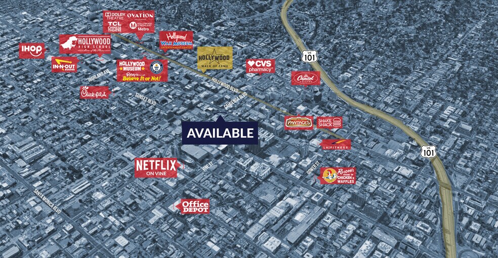 More Photos Of 1544 N Cahuenga Blvd, Hollywood Unknown For Lease