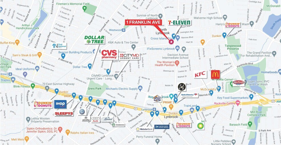 More Photos Of 1 Franklin Ave, Lynbrook Bank For Lease