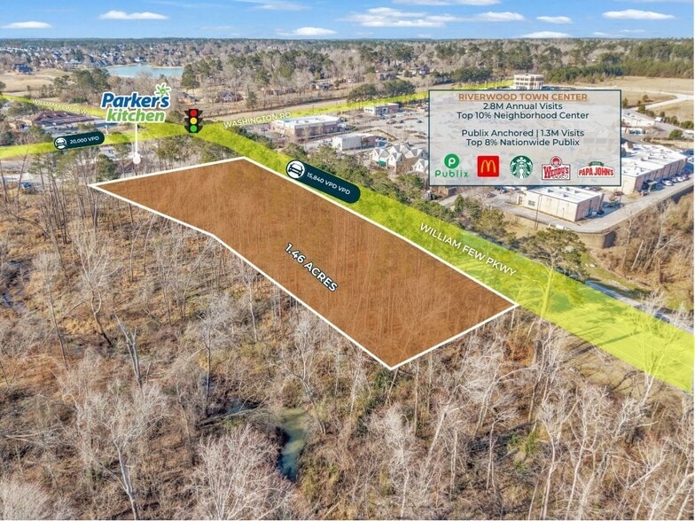 More Photos Of 5095 Washington Road, Evans Land For Lease