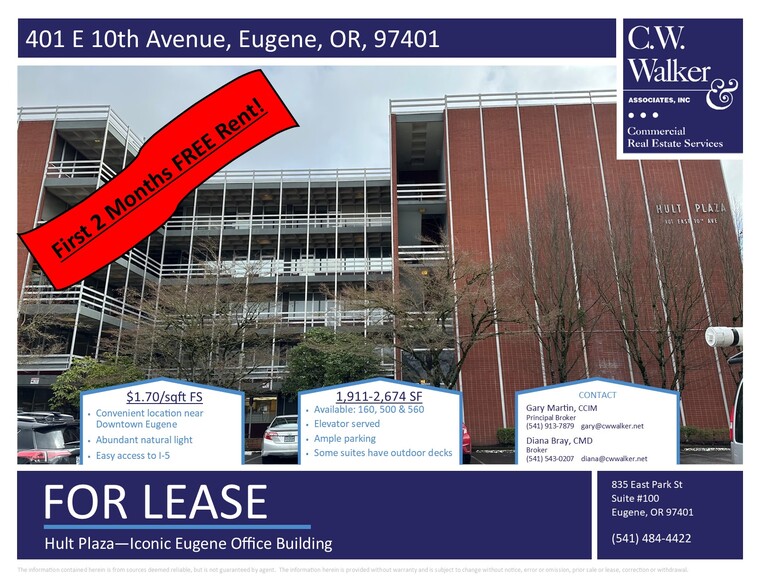 Primary Photo Of 401 E 10th Ave, Eugene Office For Lease