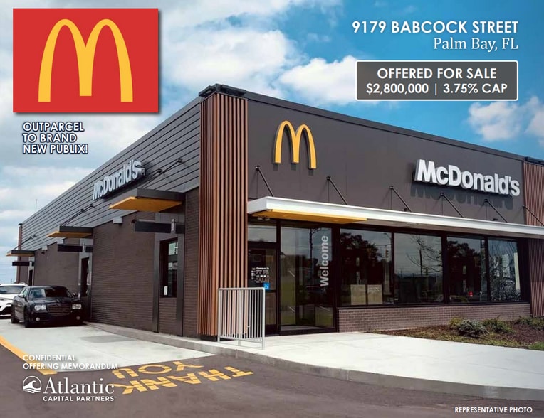 Primary Photo Of 9113 Babcock St, Palm Bay Fast Food For Sale