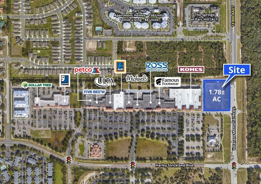 Primary Photo Of 2257 Veterans Memorial Pky, Orange City Land For Sale