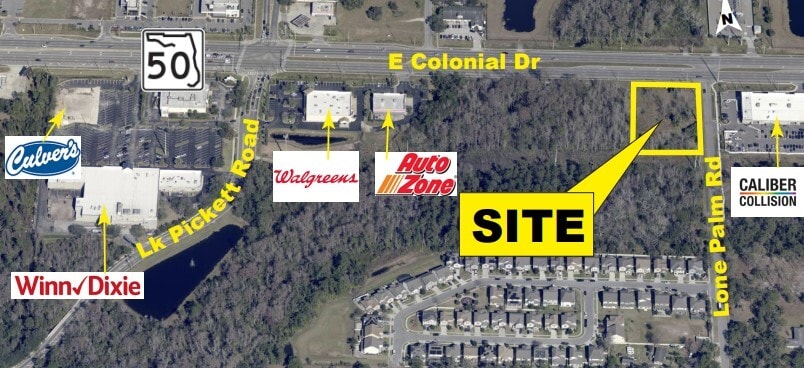 Primary Photo Of 13802 E Colonial Dr, Orlando Land For Sale