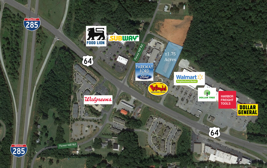 Primary Photo Of 94 W Hwy-64, Lexington Land For Sale