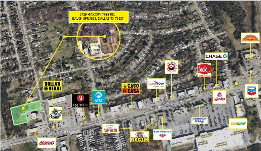 More Photos Of 2429 Hickory Tree Rd, Balch Springs Land For Sale