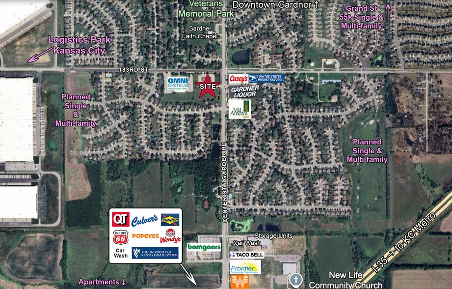 More Photos Of 18320 S Center St, Gardner Medical For Sale