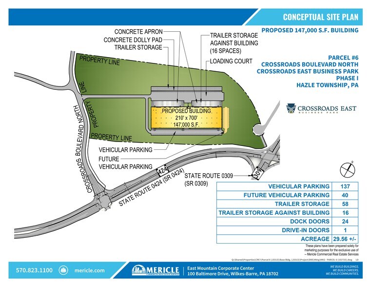 More Photos Of Route 424, Hazleton Distribution For Lease