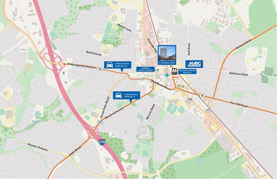 More Photos Of 51 Monroe St, Rockville Office For Lease