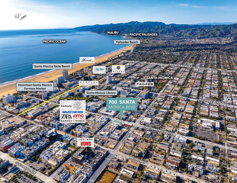 More Photos Of 700 Santa Monica Blvd., Santa Monica Freestanding For Sale