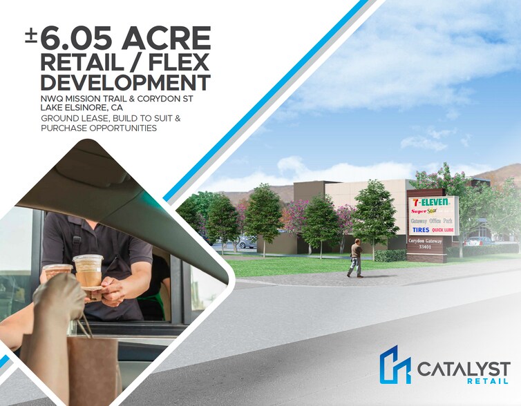 More Photos Of NWQ Mission Trail Rd @ CORYDON STREET, Lake Elsinore Land For Lease