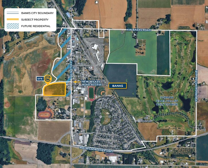 More Photos Of 6.5 Acre Parcel W. of Main St., Banks Land For Sale