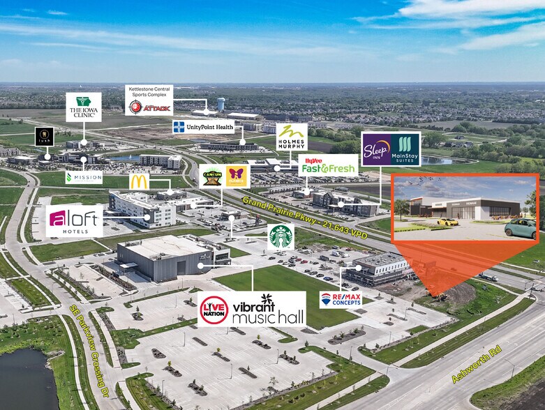 More Photos Of 2980 Grand Prairie Pky, Waukee General Retail For Lease