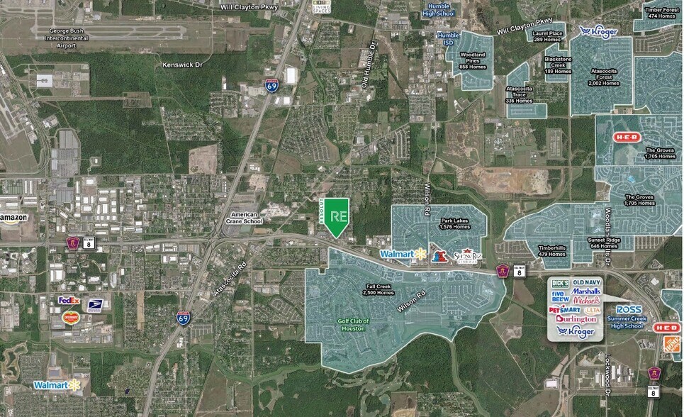 More Photos Of 7867 N Sam Houston Pky E, Humble Land For Sale