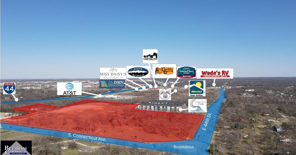 More Photos Of NEC 44th Street & Connecticut, Joplin Land For Sale