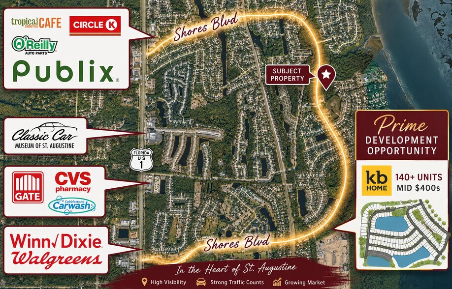Primary Photo Of 0 Shores Blvd, Saint Augustine Land For Sale