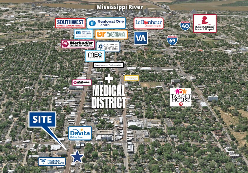 More Photos Of 2200 Union Ave, Memphis Skilled Nursing Facility For Lease