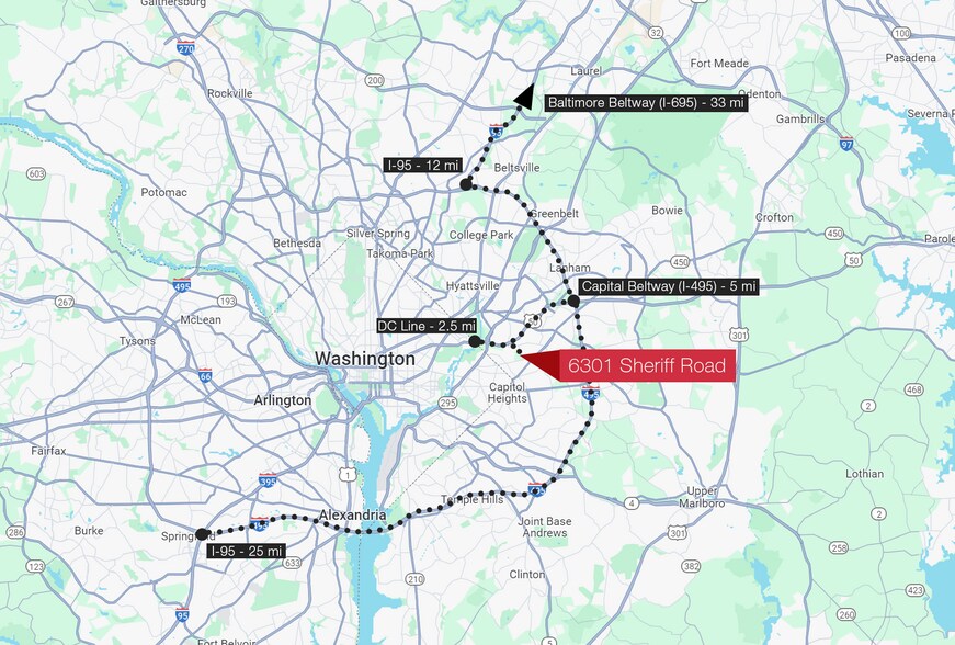 More Photos Of 6301 Sheriff Rd, Hyattsville Land For Lease