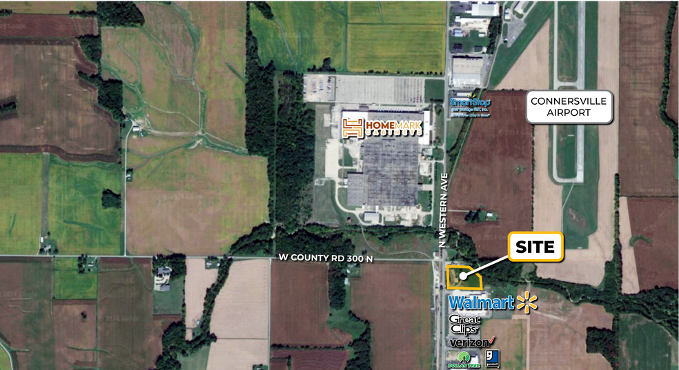 4300 N Western Ave, Connersville, IN 47331 Land For Sale