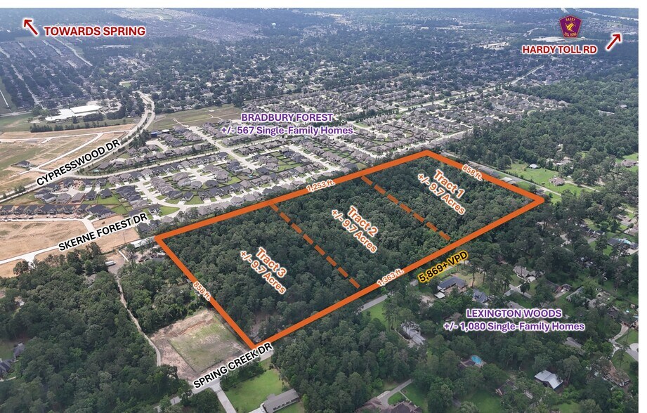 More Photos Of 3330 Spring Creek Dr, Spring Land For Sale