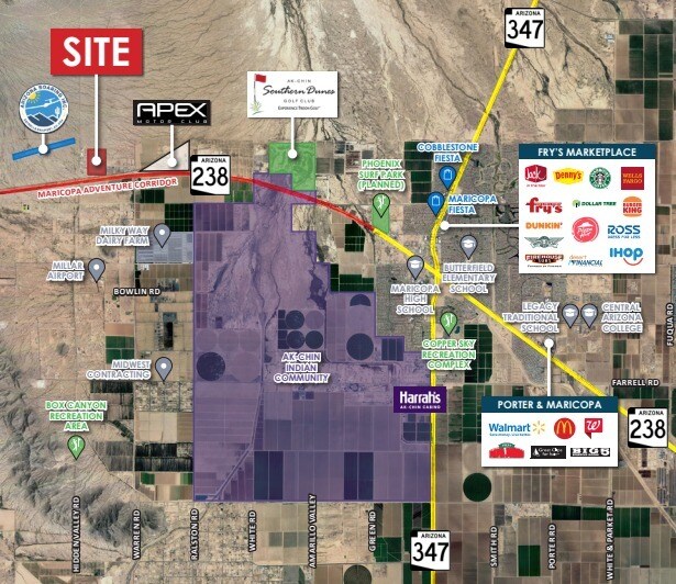 More Photos Of Highway 238, Maricopa Land For Sale