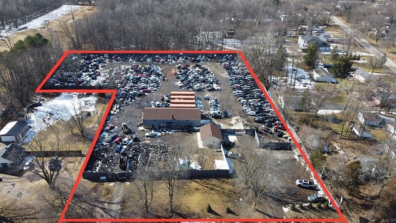 Primary Photo Of 14090 Martinsville Rd, Van Buren Township Auto Salvage Facility For Sale