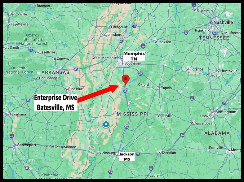 More Photos Of 369 Enterprise Dr, Batesville Industrial For Sale