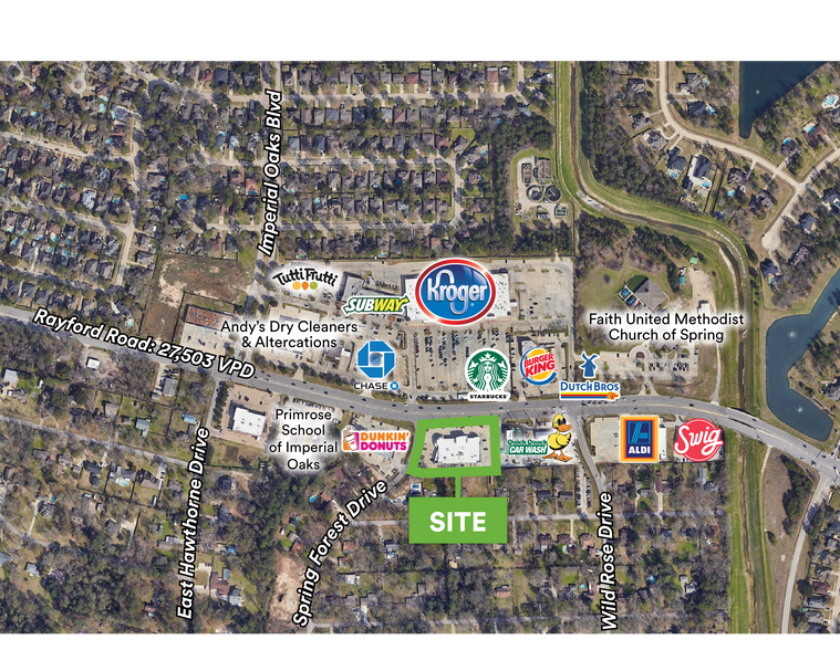 More Photos Of 2306 Rayford Rd, Spring Medical For Lease