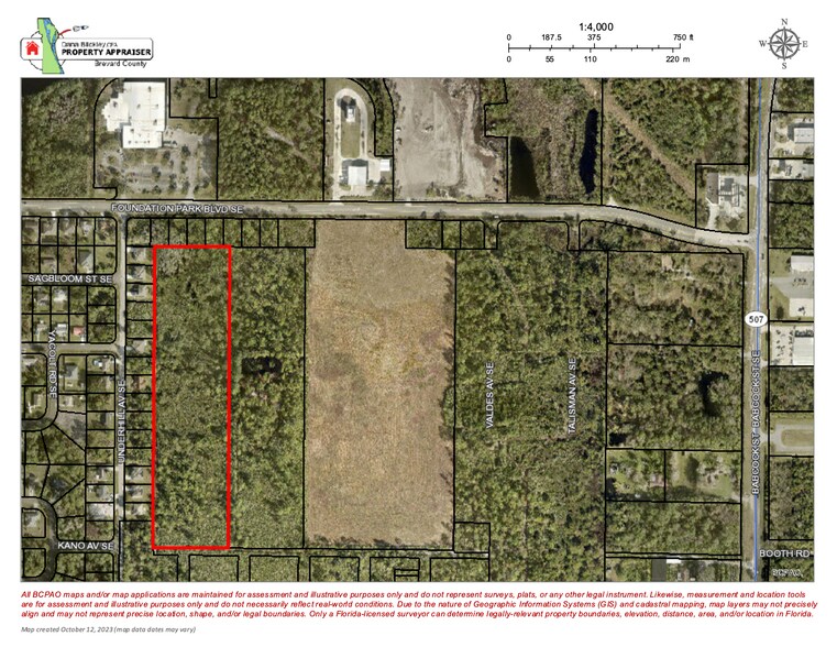 More Photos Of 1444 Foundation Park Blvd SE, Palm Bay Land For Sale