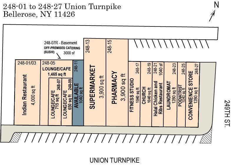More Photos Of 248-01-248-27 Union Tpke, Bellerose Storefront For Sale