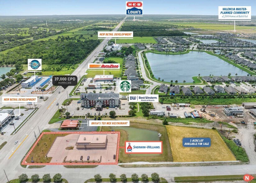 More Photos Of 7310 Corporate Dr, Manvel Freestanding For Sale