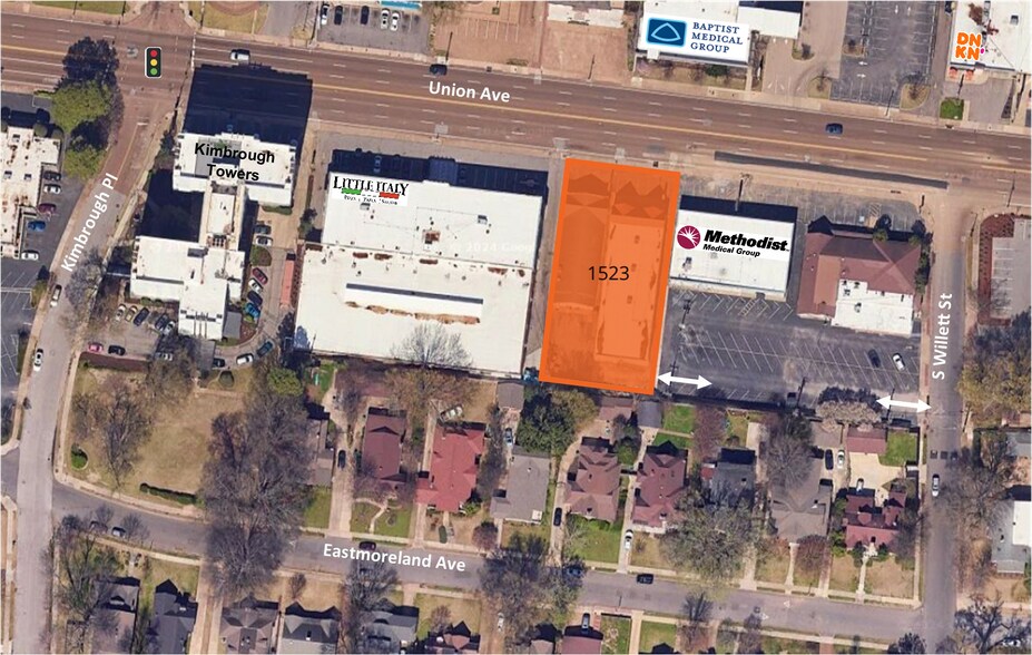 Primary Photo Of 1517-1523 Union Ave, Memphis Land For Lease