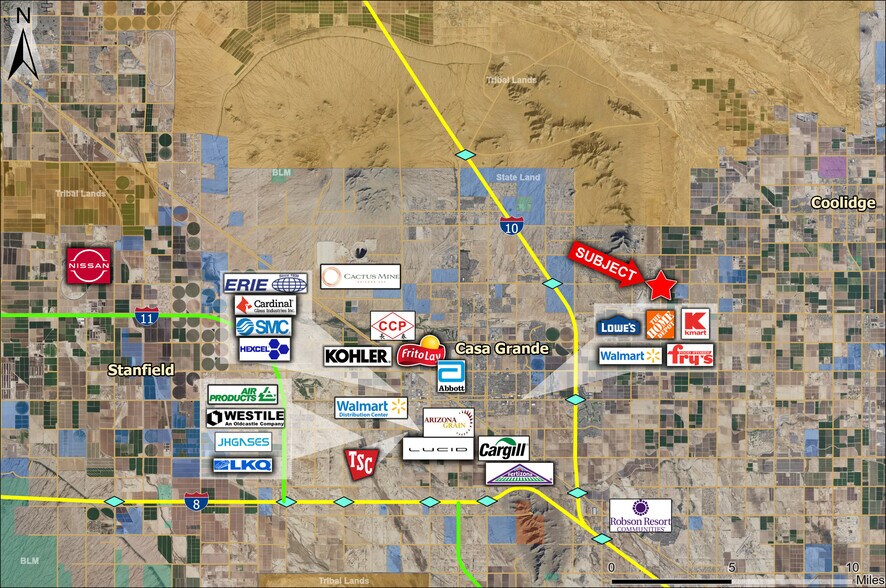 More Photos Of NEC McCartney & Toltec Buttes, Coolidge Land For Sale