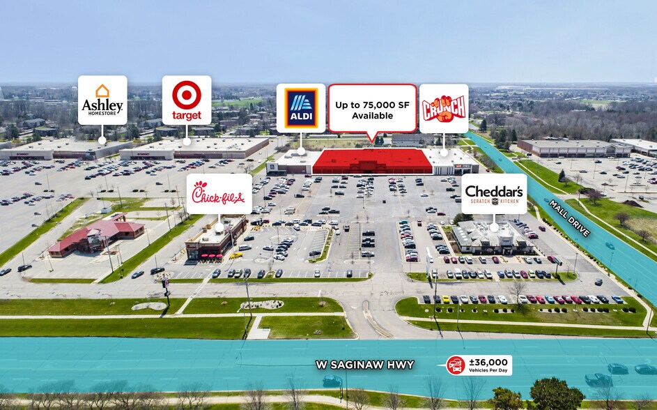 Primary Photo Of 5421-5451 W Saginaw Hwy, Lansing Unknown For Lease