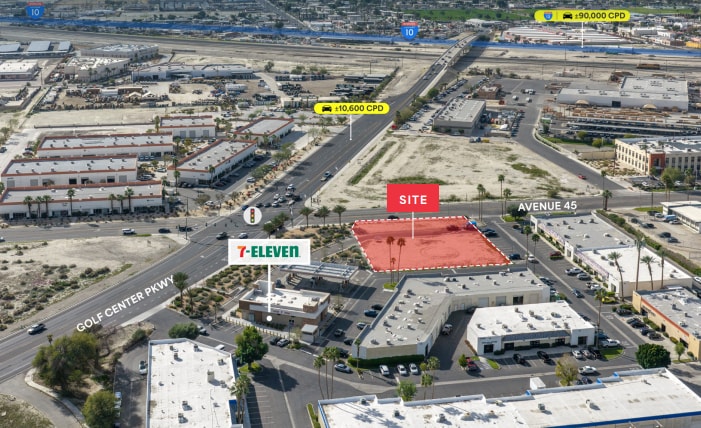 Primary Photo Of 44917 Golf Center Pky, Indio Land For Lease