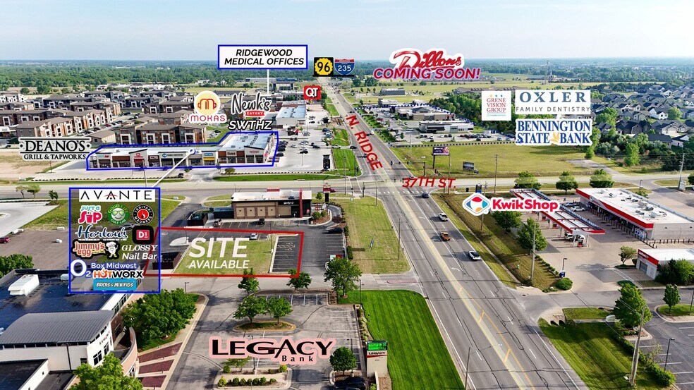 More Photos Of 37th @ Ridge Road, Wichita Land For Lease