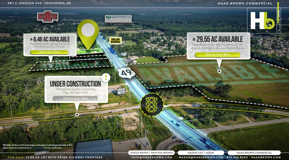 More Photos Of 5911 E Johnson Ave, Jonesboro Land For Sale