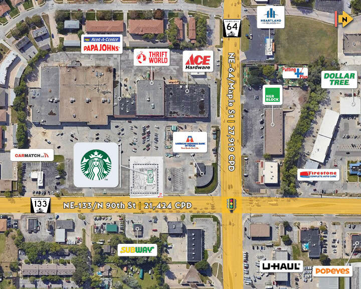 More Photos Of 2716 N 90th St, Omaha Fast Food For Sale