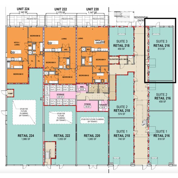 More Photos Of 224 5th St S, Columbus Storefront Retail Residential For Lease