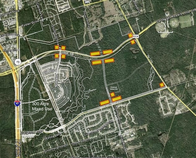 Primary Photo Of Loop 336 @ Stewart's Forest Drive, Conroe Land For Sale